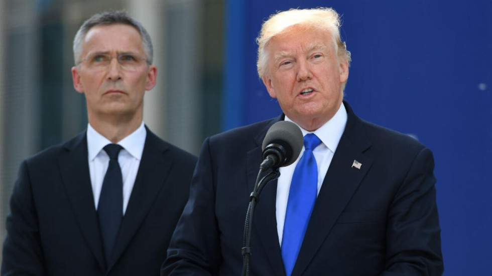 Au sommet de l'Otan, Donald Trump fait la leçon aux "mauvais payeurs" de l'Alliance Au sommet de l'Otan, Donald Trump fait la leçon aux "mauvais payeurs" de l'Alliance