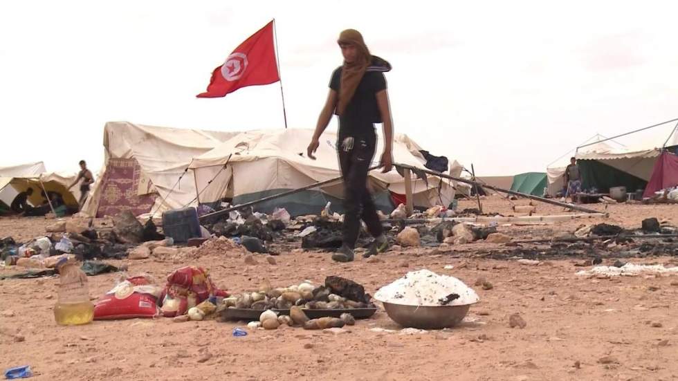 Tunisie : à Tataouine, le sit-in continue après les affrontements de lundi