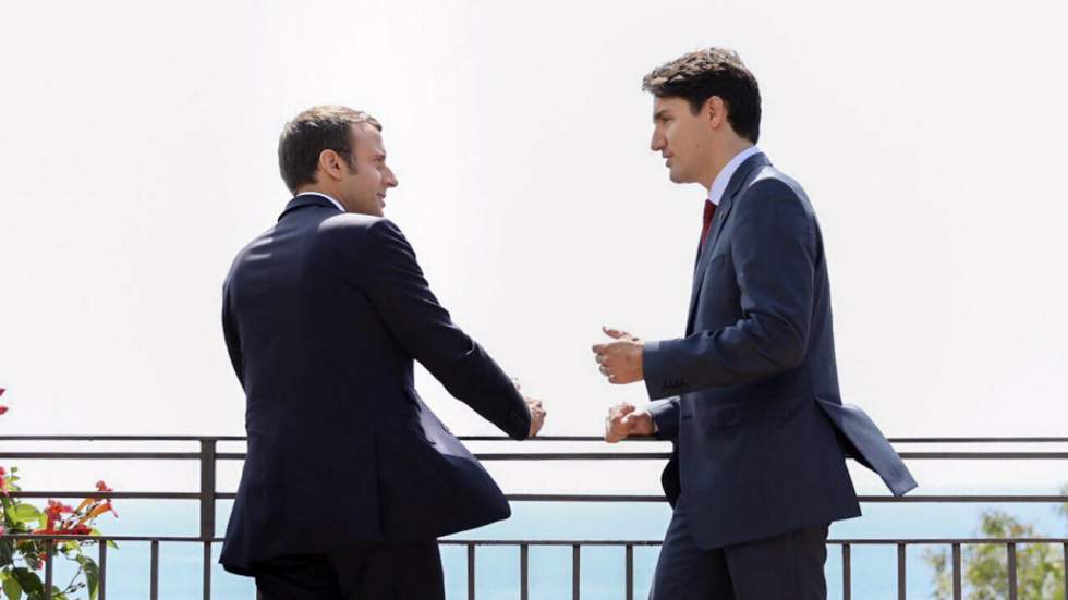 Emmanuel Macron et Justin Trudeau se sont enfin rencontrés : la bromance est devenue réalité