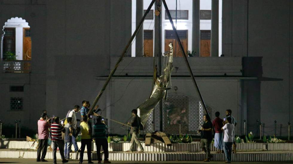 Bangladesh : une statue démantelée sous la pression des islamistes