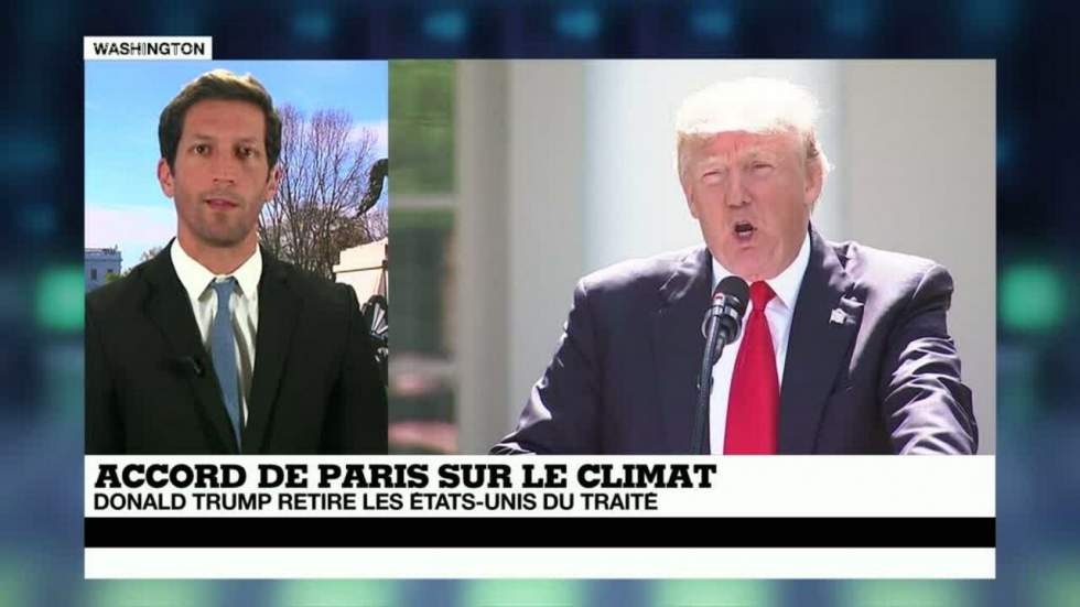 Donald Trump retire les États-Unis de l'Accord de Paris Donald Trump retire les États-Unis de l'Accord de Paris