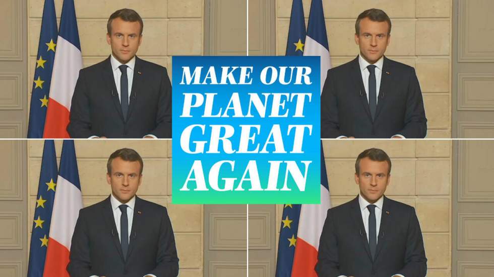 Macron a réussi un coup de com' magistral en trollant Trump en anglais Macron a réussi un coup de com' magistral en trollant Trump en anglais