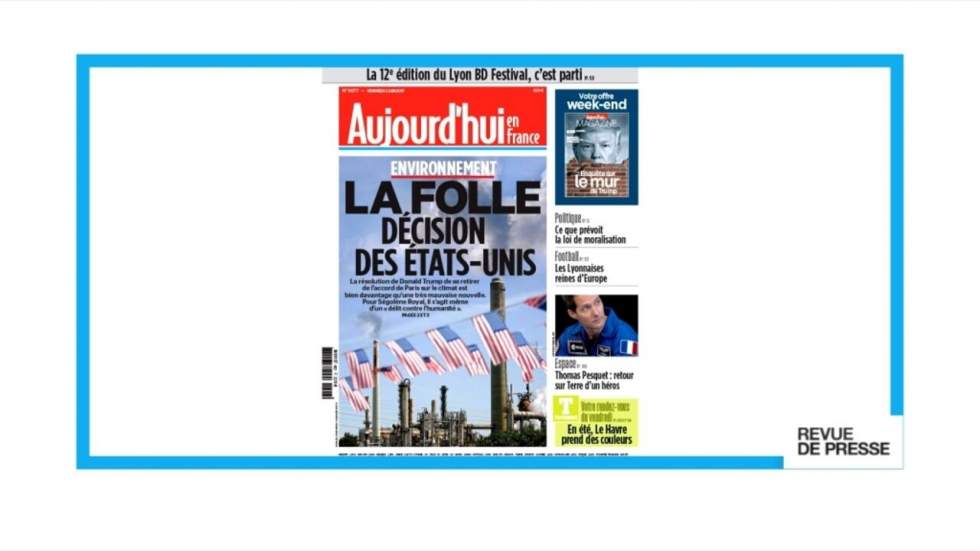 "La folle décision des Etats-Unis" "La folle décision des Etats-Unis"