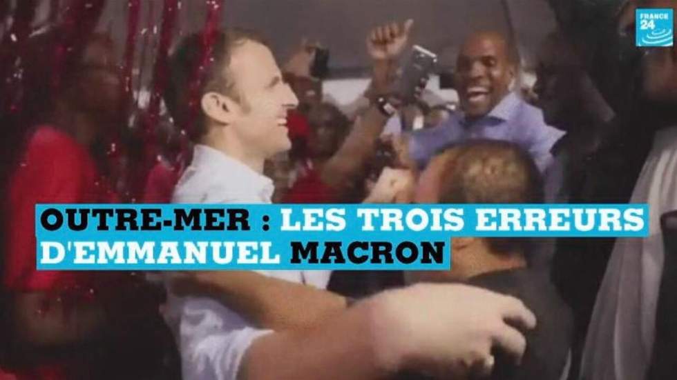 90"POLITIQUE - Outre-mer : les trois bourdes d'Emmanuel Macron