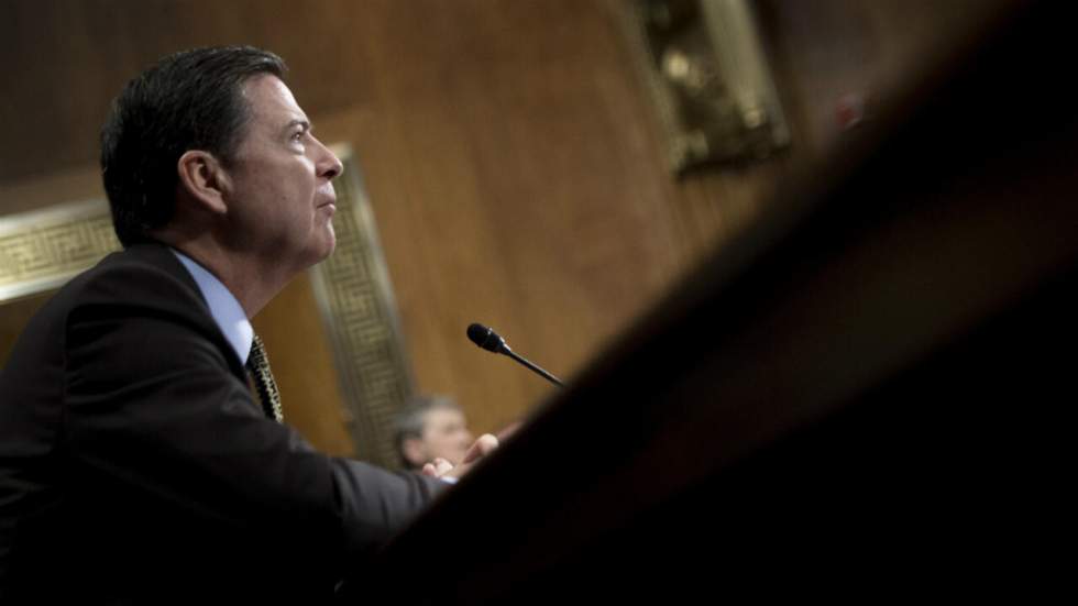 Audition de l'ex-chef du FBI, James Comey, devant le Sénat