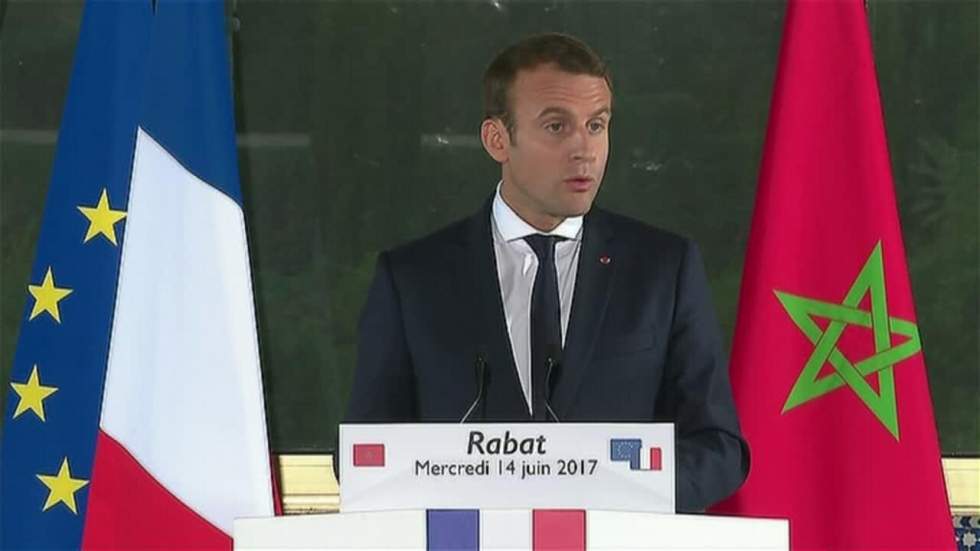 En visite au Maroc, Macron salue un partenaire stratégique pour la France En visite au Maroc, Macron salue un partenaire stratégique pour la France