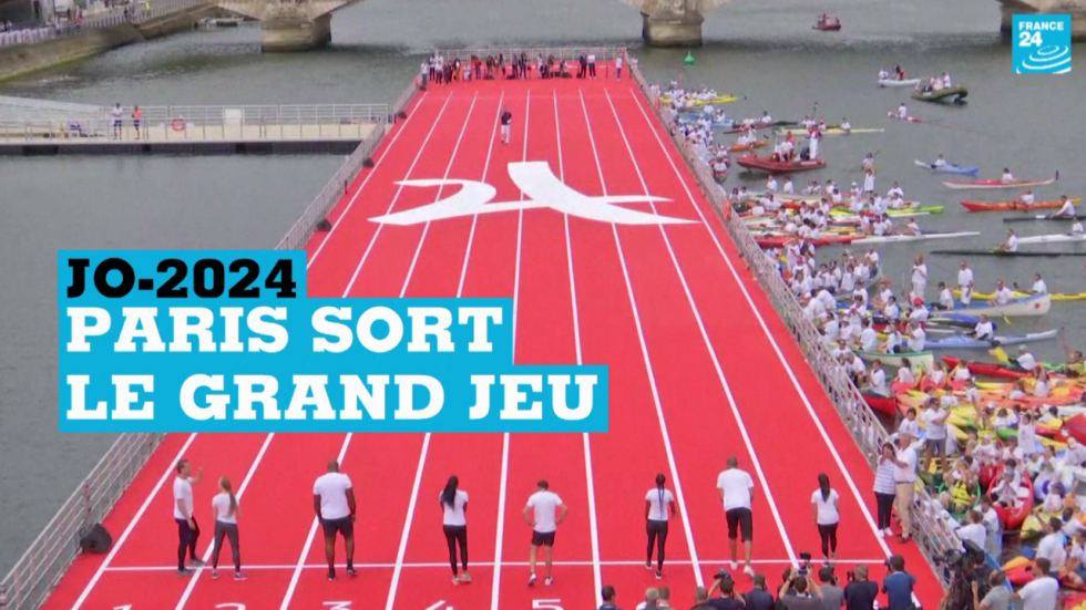 Vidéo : Paris sort le grand jeu pour l'obtention des JO-2024