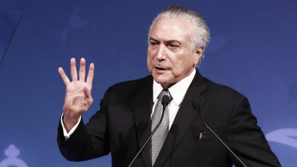 Confronté à une grave crise politique, le président brésilien Michel Temer renonce à participer au G20