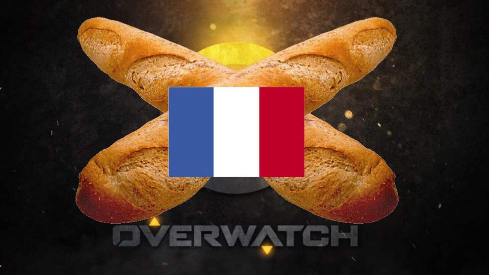 Un grand fou joue à "Overwatch" en utilisant une baguette comme sniper Un grand fou joue à "Overwatch" en utilisant une baguette comme sniper