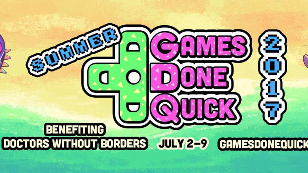 Les Summer Games Done Quick, un marathon de jeux vidéo au profit de Médecins sans frontières