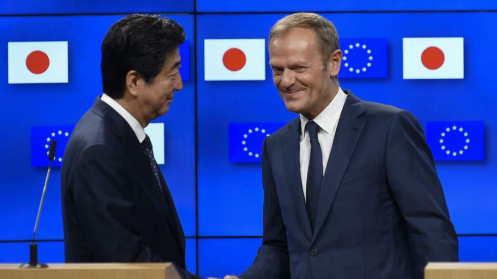 L'Union européenne et le Japon s'entendent sur un accord de libre échange