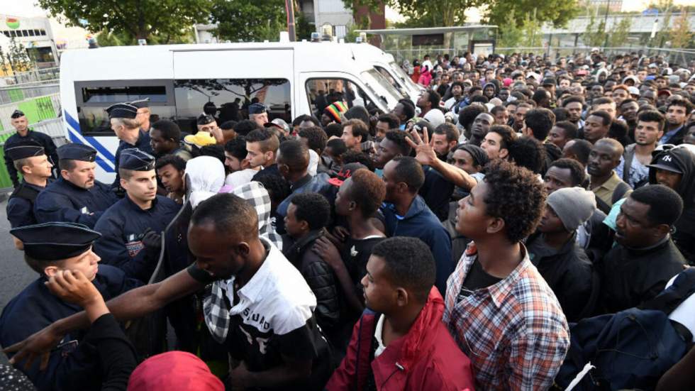 Paris : 2 500 migrants évacués de campements sauvages dans le nord de la capitale