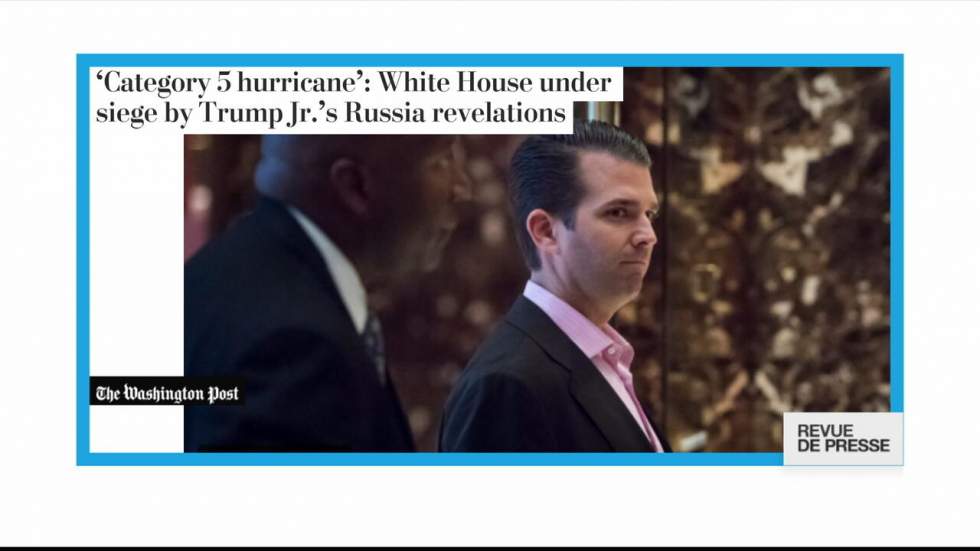"Donald Trump Jr. : un ouragan de catégorie 5" "Donald Trump Jr. : un ouragan de catégorie 5"