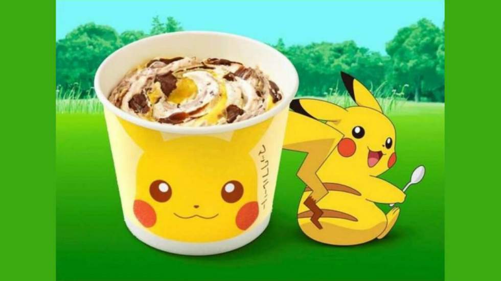 Pendant ce temps-là au Japon, McDo sort un McFlurry Pikachu