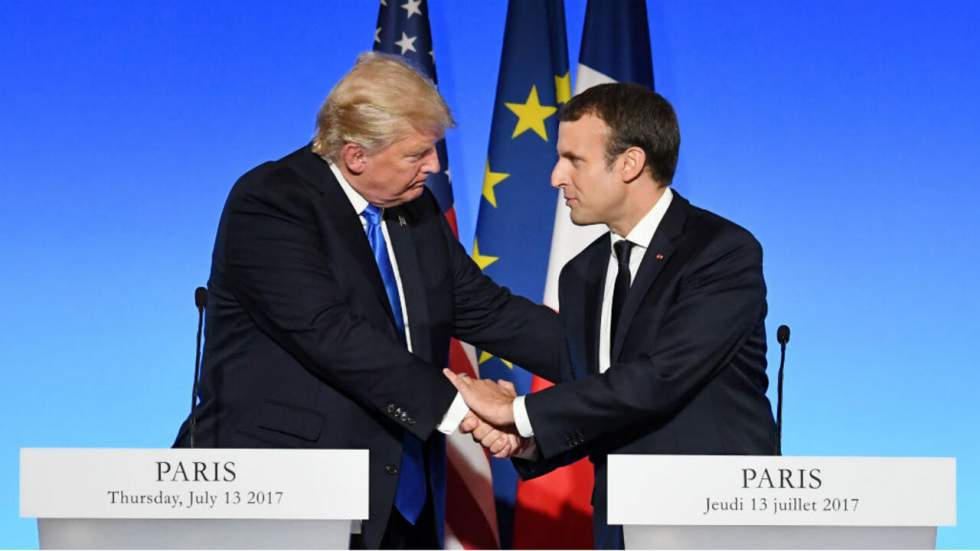 Climat, Syrie, Russie : retour sur les principales déclarations de Trump et Macron