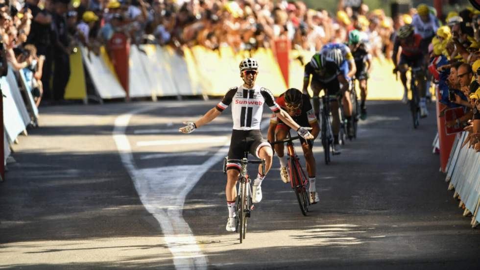 Tour de France : l'Australien Michael Matthews remporte la 14e étape