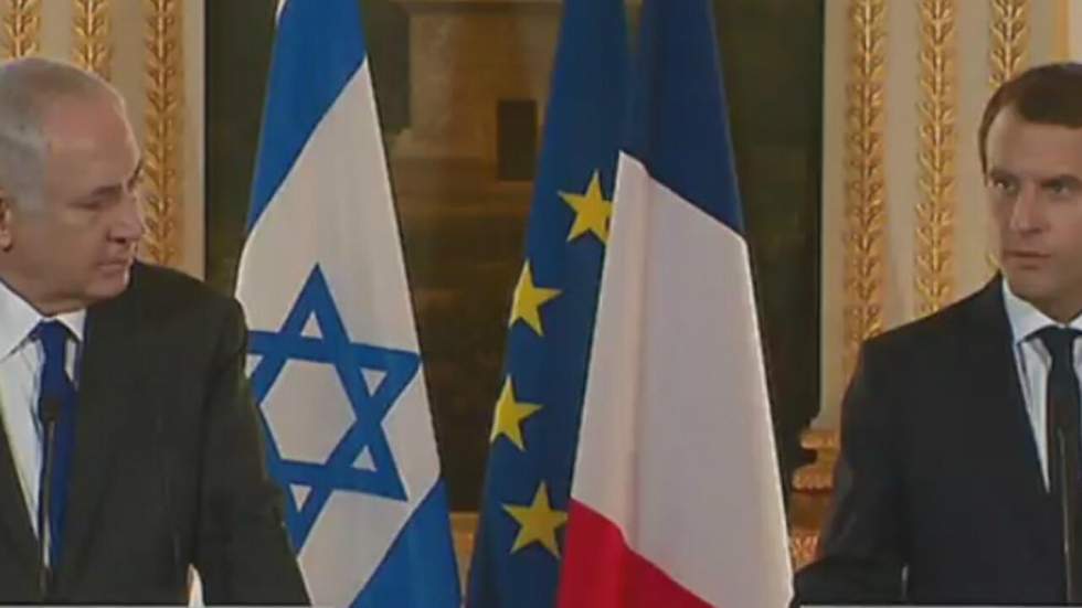 En direct : la conférence de presse d'Emmanuel Macron et Benjamin Netanyahou