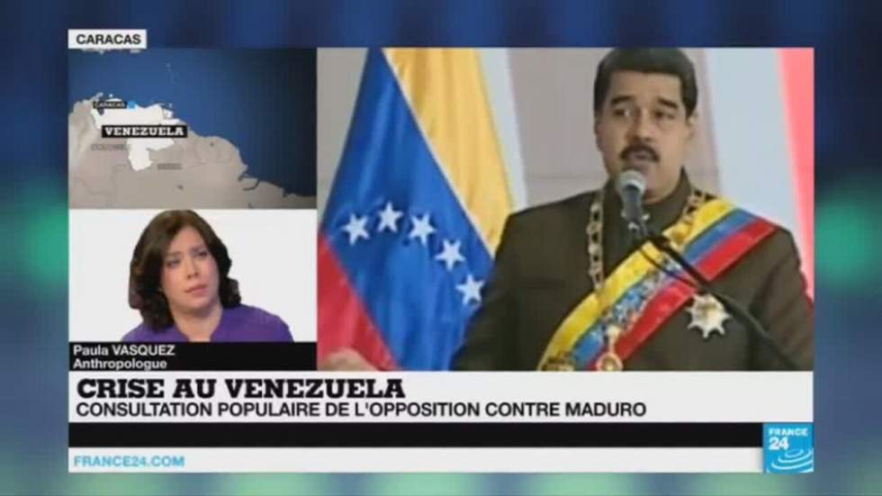 Venezuela : vote massif mais symbolique contre le président Maduro Venezuela : vote massif mais symbolique contre le président Maduro