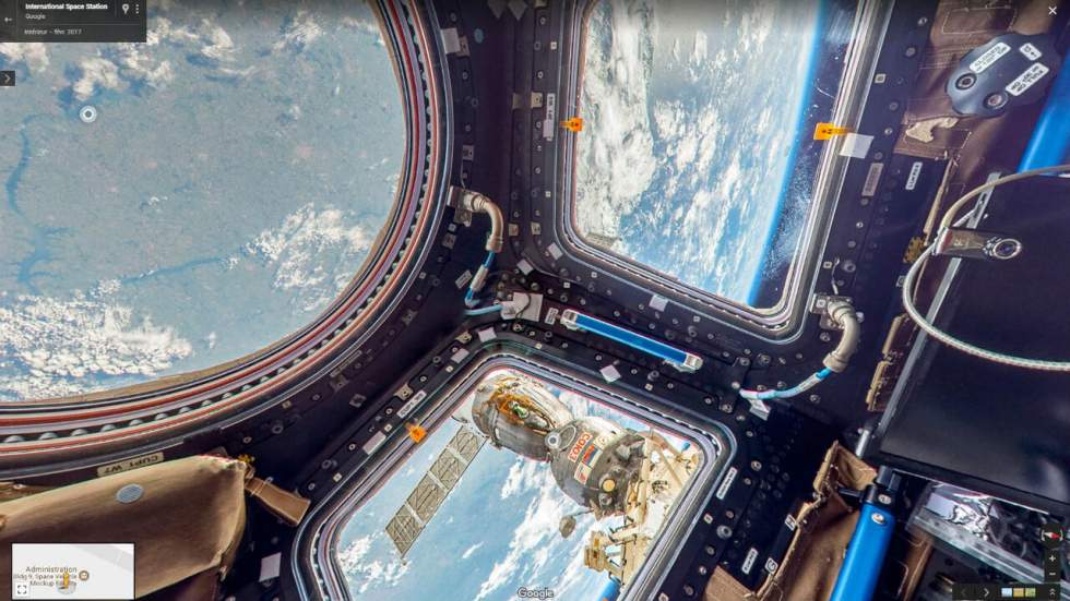 La Station spatiale internationale se visite sur Google Street View à défaut de pouvoir s'y rendre