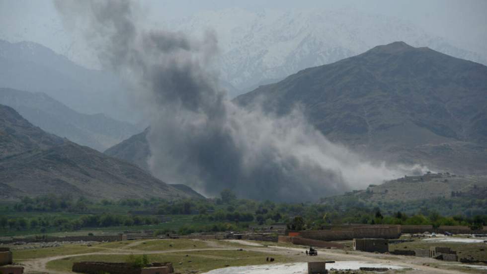 Une frappe aérienne américaine a tué seize policiers afghans Une frappe aérienne américaine a tué seize policiers afghans