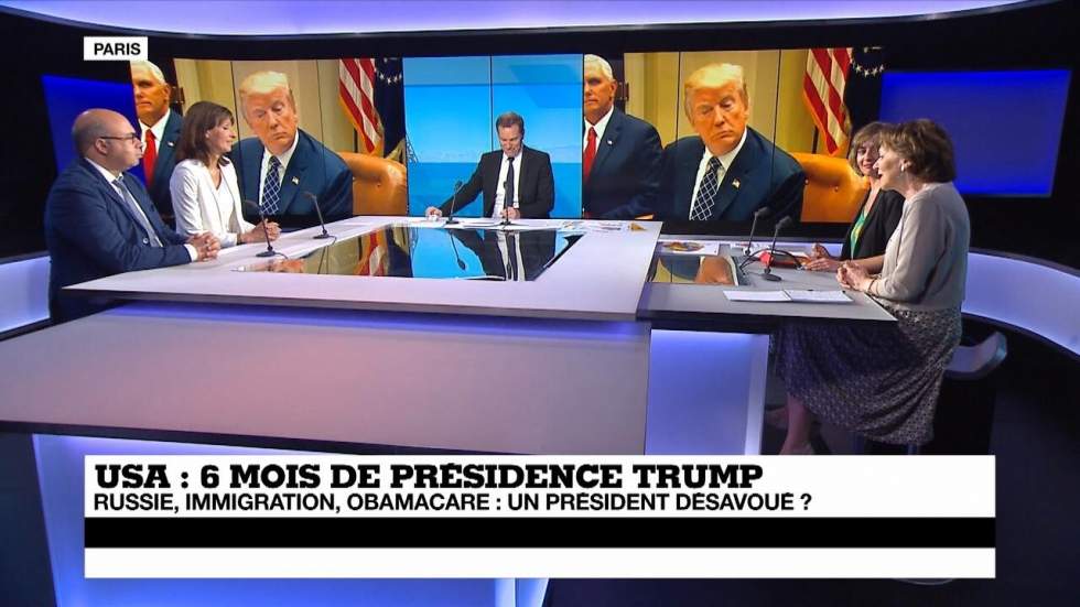 Russie, immigration, Obamacare : six mois de Trump, un président désavoué ? Russie, immigration, Obamacare : six mois de Trump, un président désavoué ?