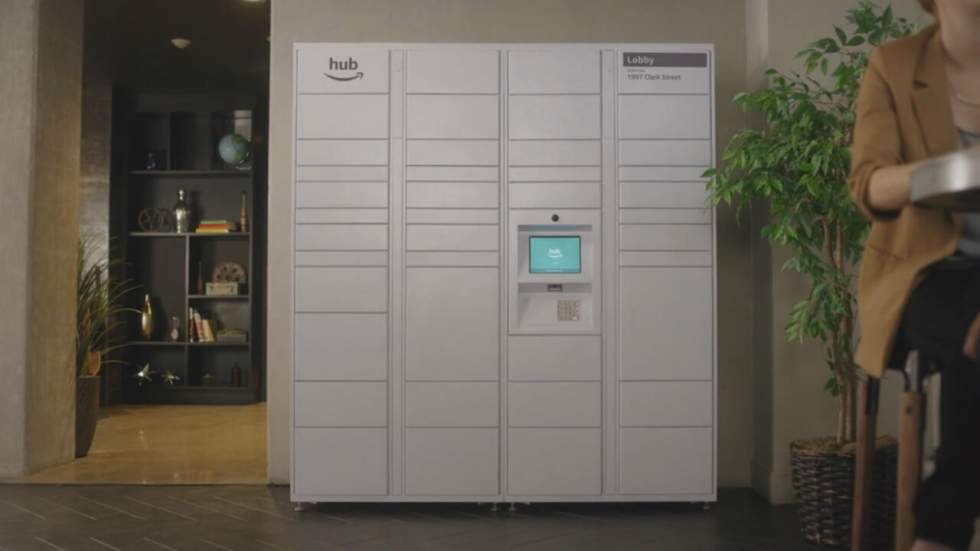 Amazon lance le Hub, des casiers à installer dans le hall des immeubles pour réceptionner plus facilement ses colis