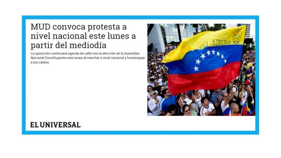 "Au Venezuela, la dictature en marche?"