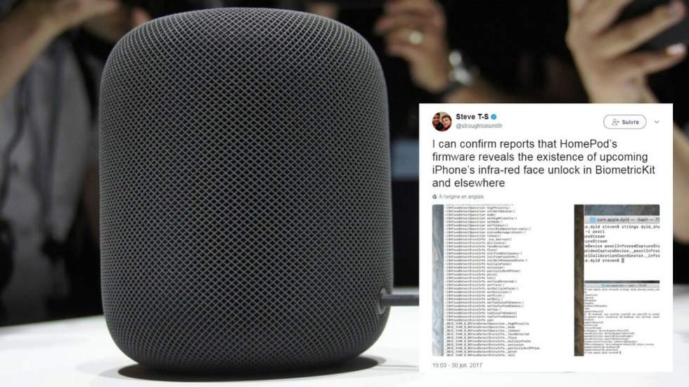 Reconnaissance faciale, caméra infrarouge : le HomePod d’Apple en a dit un peu trop sur l’iPhone 8 Reconnaissance faciale, caméra infrarouge : le HomePod d’Apple en a dit un peu trop sur l’iPhone 8