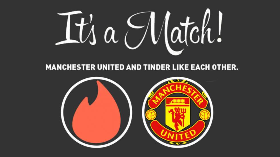 Tinder matche avec Manchester United pour un contrat de sponsoring