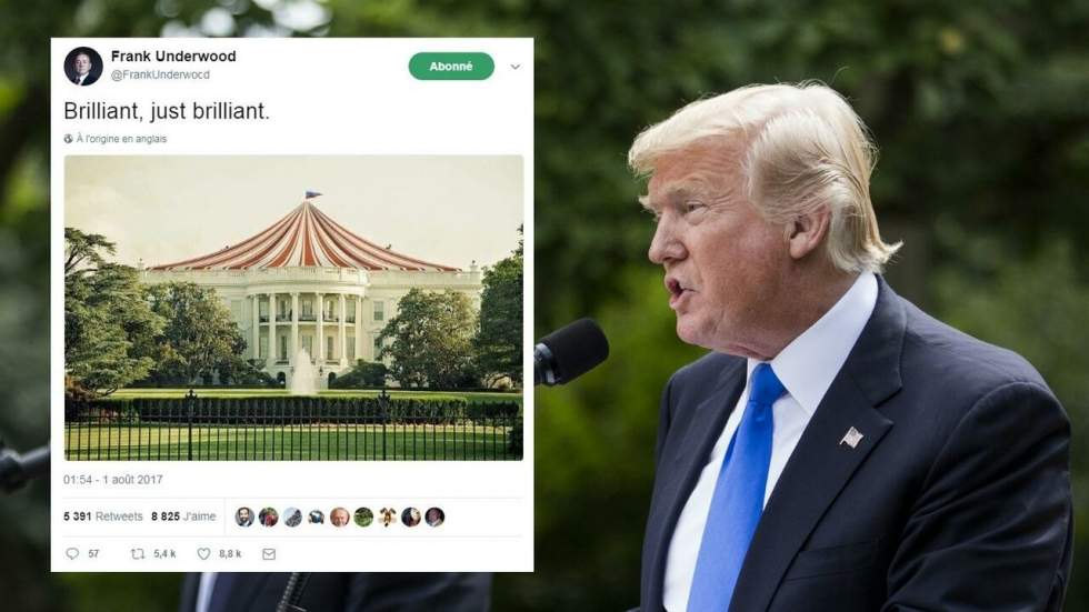 Donald Trump fait son cirque à la tête des États-Unis et Internet a trouvé l'illustration parfaite