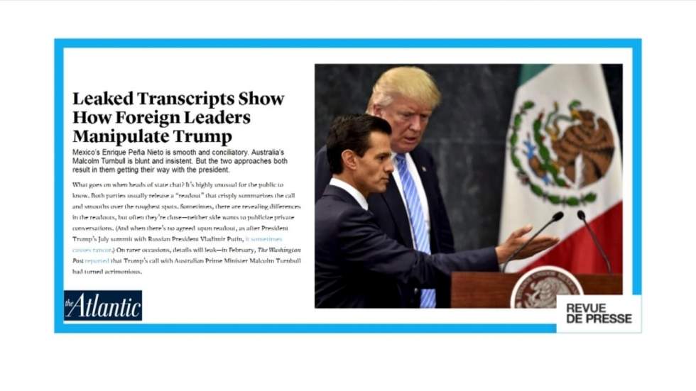 "Comment les leaders étrangers manipulent Donald Trump" "Comment les leaders étrangers manipulent Donald Trump"