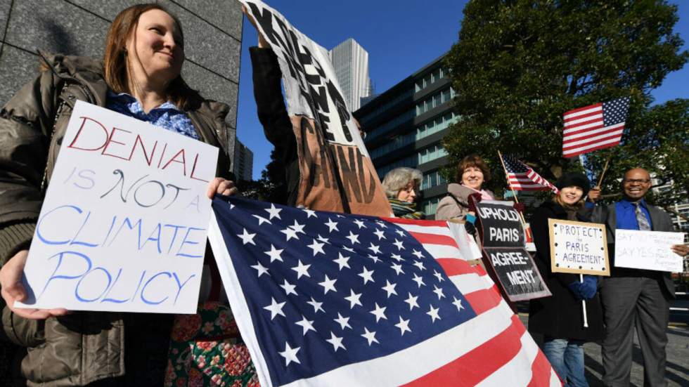 Washington formalise son retrait de l'accord de Paris sur le climat Washington formalise son retrait de l'accord de Paris sur le climat