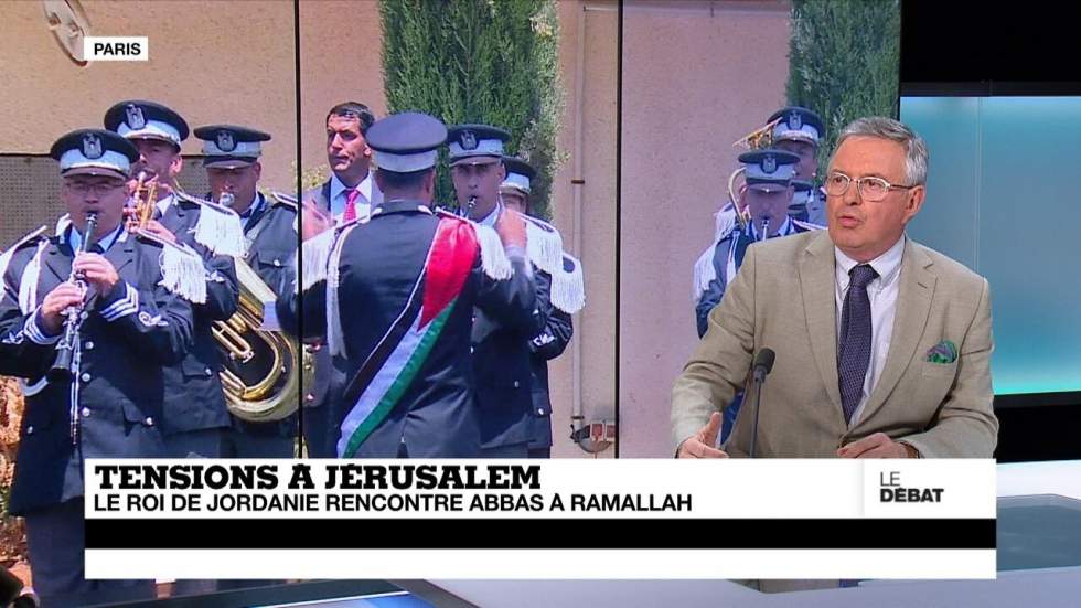 Tensions à Jérusalem : le roi de Jordanie rencontre Abbas à Ramallah