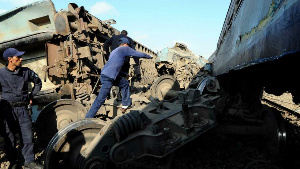 Une collision entre deux trains fait au moins 40 morts en Égypte