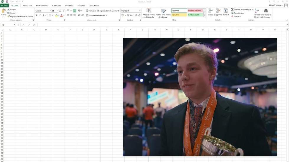 Il existe un championnat du monde de tableurs Excel, et il vient d’être remporté par un ado de 17 ans Il existe un championnat du monde de tableurs Excel, et il vient d’être remporté par un ado de 17 ans