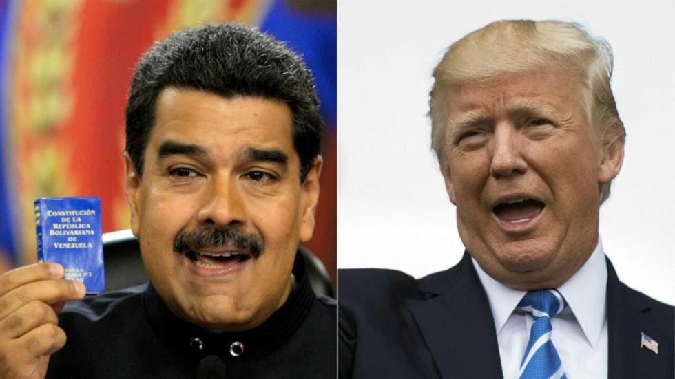 Donald Trump se dit prêt à intervenir militairement au Venezuela Donald Trump se dit prêt à intervenir militairement au Venezuela