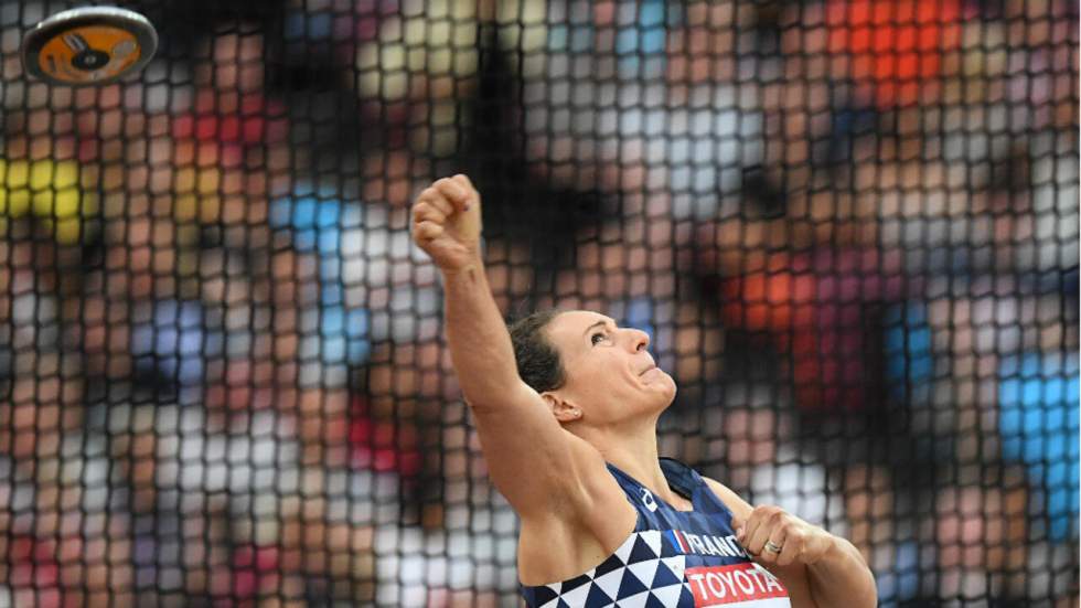 Mondiaux d'athlétisme : Mélina Robert-Michon décroche le bronze au disque Mondiaux d'athlétisme : Mélina Robert-Michon décroche le bronze au disque