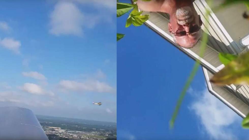 Un smartphone est tombé d'un avion, a atterri dans le jardin d'un homme et a filmé toute la scène Un smartphone est tombé d'un avion, a atterri dans le jardin d'un homme et a filmé toute la scène