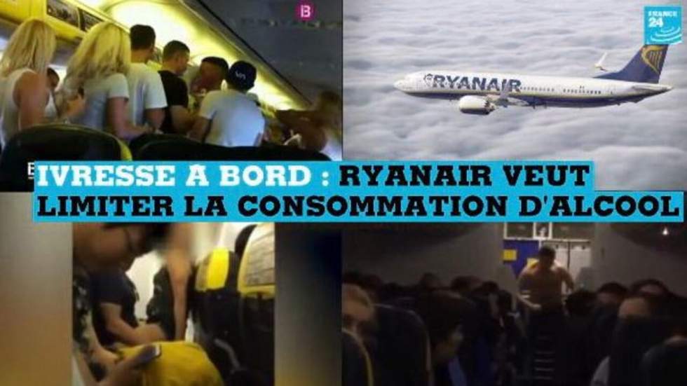 Ryanair veut limiter la consommation d'alcool dans les aéroports britanniques Ryanair veut limiter la consommation d'alcool dans les aéroports britanniques
