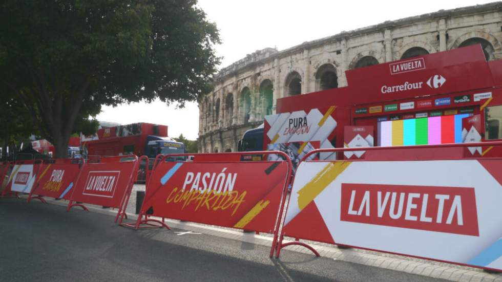 À Nîmes, le grand départ de la Vuelta plombé par les attentats en Espagne