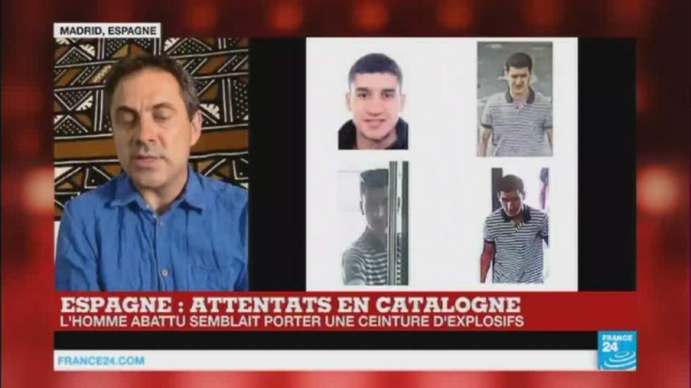 L'auteur présumé de l'attentat de Barcelone, en cavale, abattu par la police L'auteur présumé de l'attentat de Barcelone, en cavale, abattu par la police