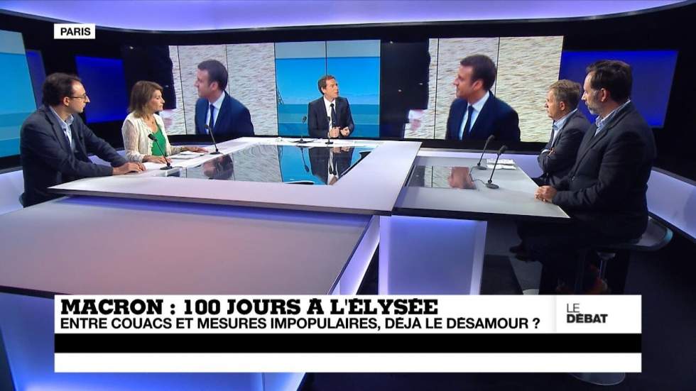 Macron : 100 jours à l'Élysée, entre couacs et mesures impopulaires, déjà le désamour ? (partie 2)