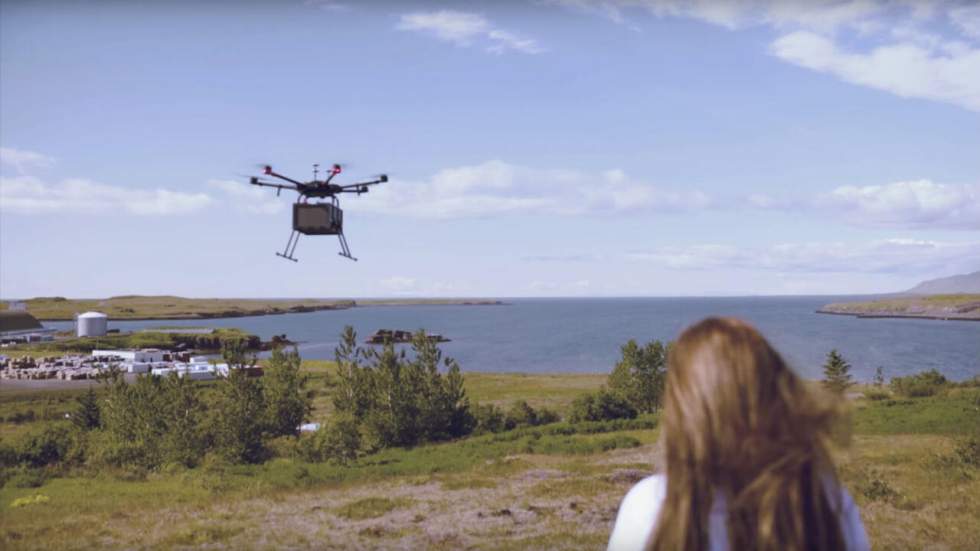 Les citoyens islandais vont être les premiers à pouvoir se faire livrer par drone