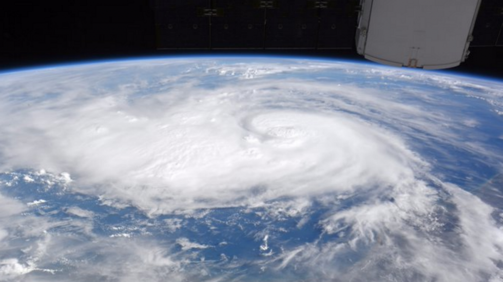 Les astronautes de l'ISS ont photographié Harvey, l'ouragan monstre qui va s'abattre sur les États-Unis