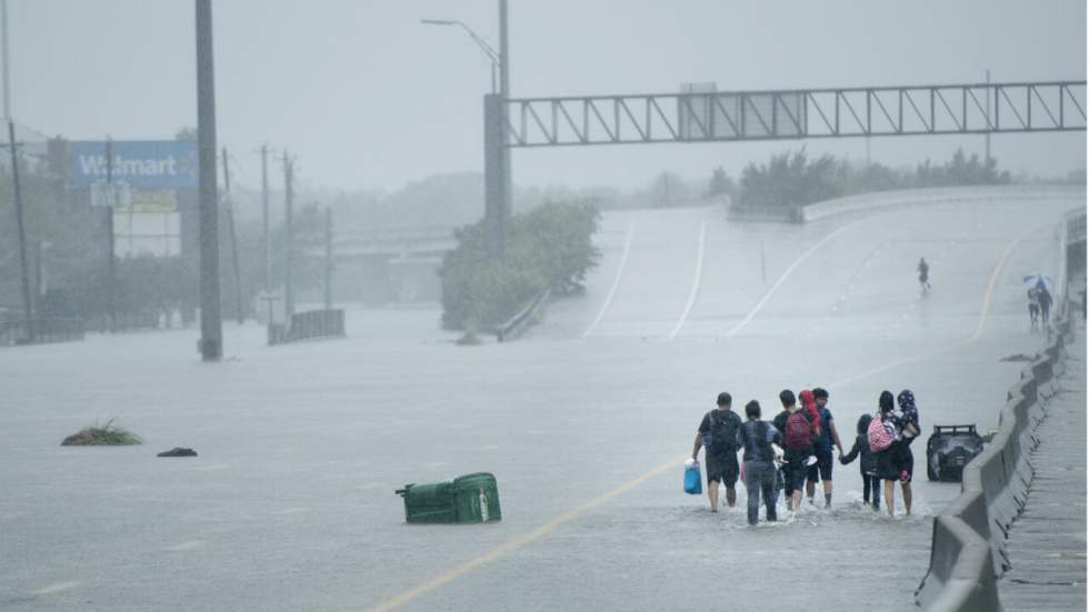 À Houston, la tempête Harvey ravive le spectre de Katrina