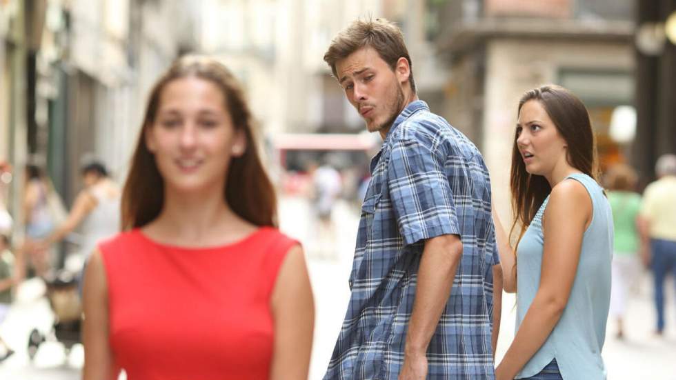 Le photographe du "disloyal man" ne savait même pas ce qu'était un mème avant que sa photo en devienne un Le photographe du "disloyal man" ne savait même pas ce qu'était un mème avant que sa photo en devienne un