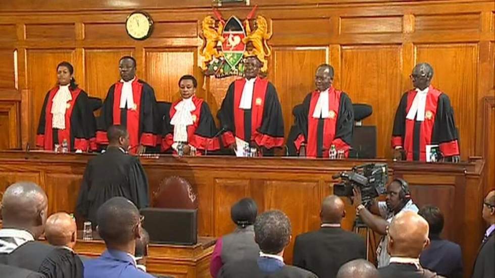 Présidentielle au Kenya : la Cour Suprême invalide le scrutin Présidentielle au Kenya : la Cour Suprême invalide le scrutin
