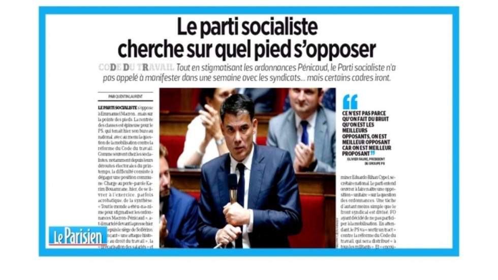 "L'opposition à Emmanuel Macron ne sait pas sur quel pied danser"