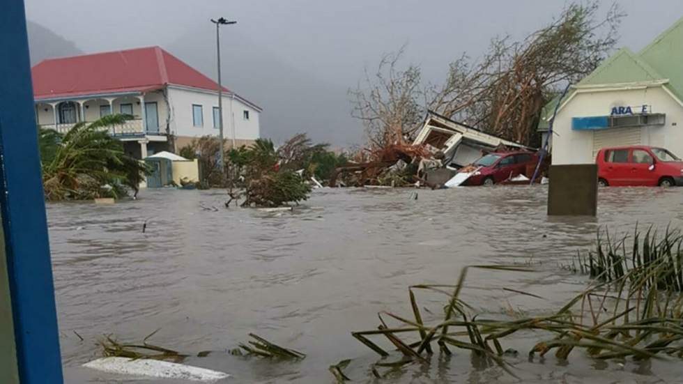 Ouragan Irma : Macron s'attend à un "bilan dur et cruel" à St-Barthélemy et St-Martin