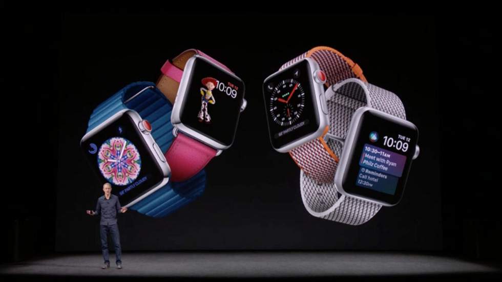 Avec la nouvelle Apple Watch Série 3 connectée en 4G, on pourra envoyer des SMS sans téléphone